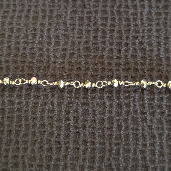 ✨️HP✨️ Dainty Gold💛 Pyrite Bracelet Trio3️⃣ - NWOT - Picture 8 of 12